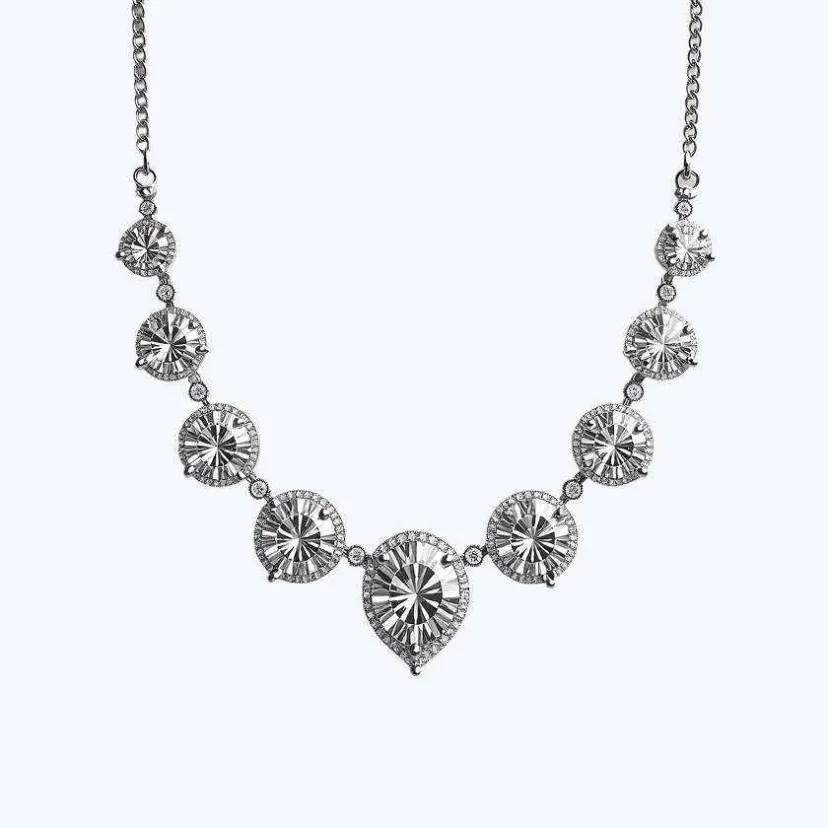 Колье Orféa из серебра с бриллиантами