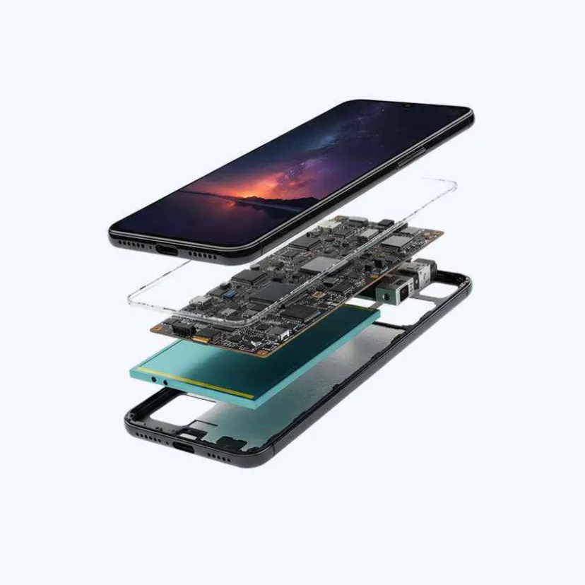 Смартфон Zyra Mobile A55G (черный, ОЗУ 8 ГБ, память 256 ГБ)